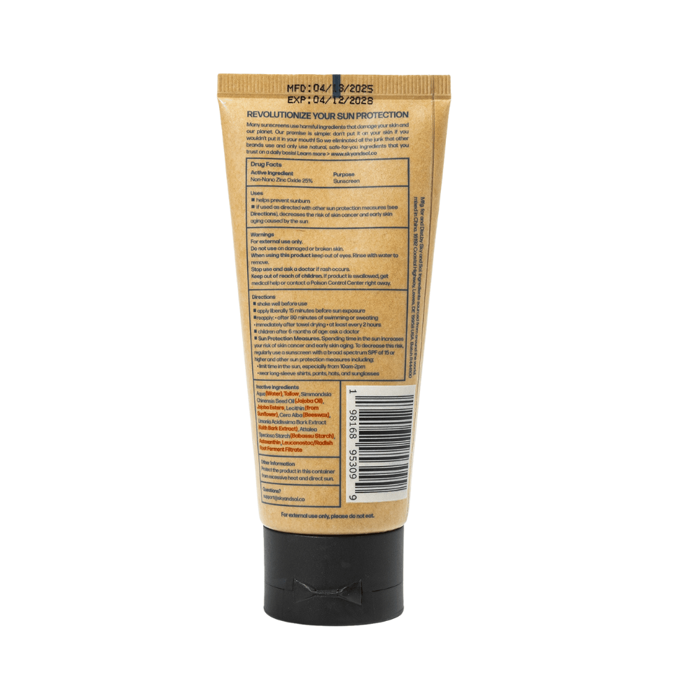Sky and Sol Face and Body Sunscreen SPF 50